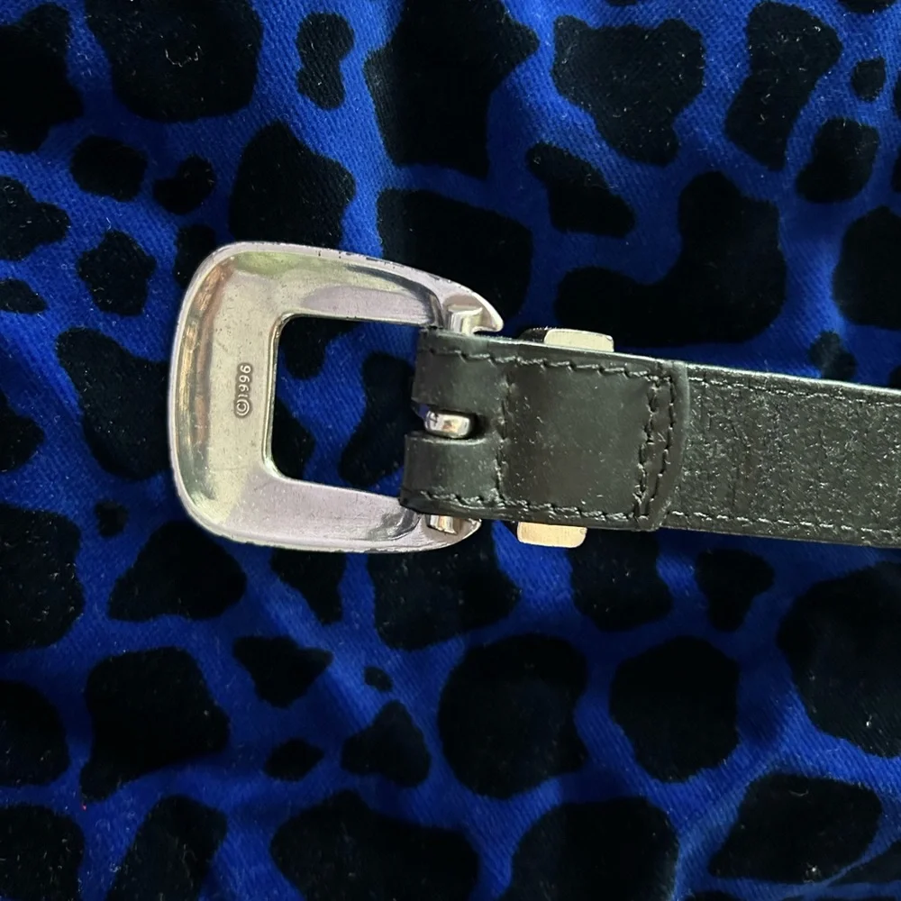 Sentry Black Leather Golf Belt 1996